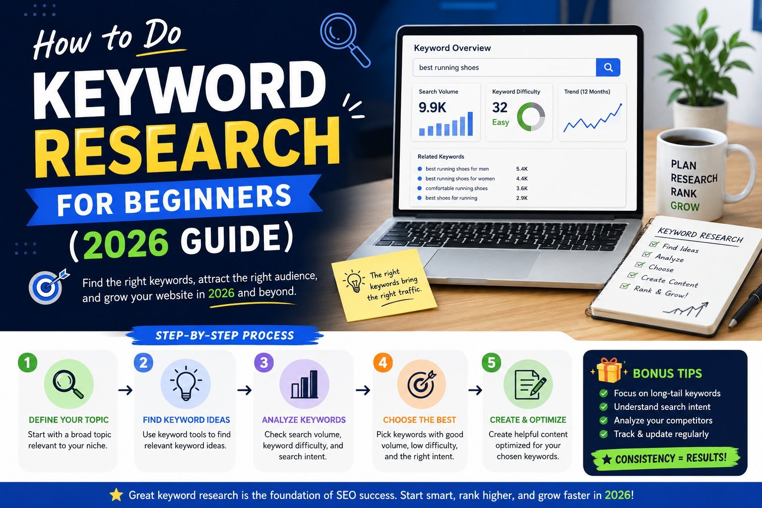 How to Do Keyword Research for Beginners (2026 Guide)