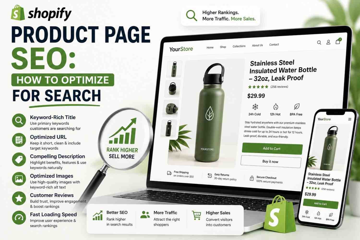 Shopify Product Page SEO - How to Optimize for Search